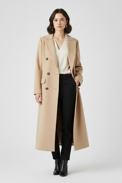 Weronika | Trenchcoat met brede kraag