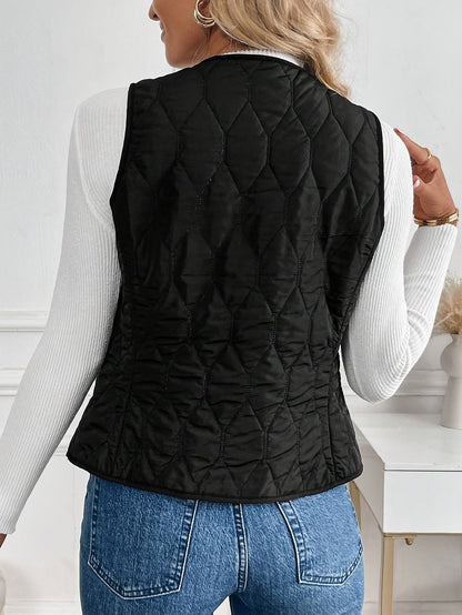 Wiktoria | Omkeerbaar gewatteerd bodywarmer